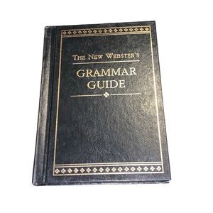 BOOK Webster's New Grammar Guide
